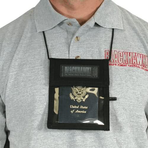 BLACKHAWK! Neck Id-Badge/Pen Holder 90ID01BK - Tactical & Duty Gear